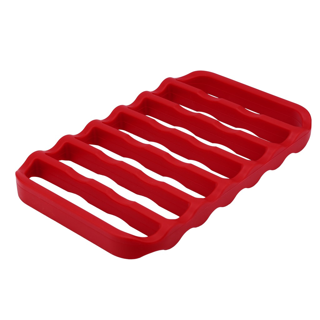 Rectangle Silicone Roasting Trivet Oven Baking Rack For Cooking Steam