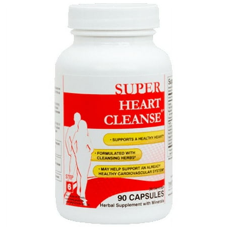 Health Plus Super Heart Cleanse, 90 Capsules, 30 Servings