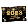 thumbnail image 4 of veasfak Happy New Year Banner 2023 Backdrop New Year Decor Background Cloth Banner Party StyleE, 4 of 9