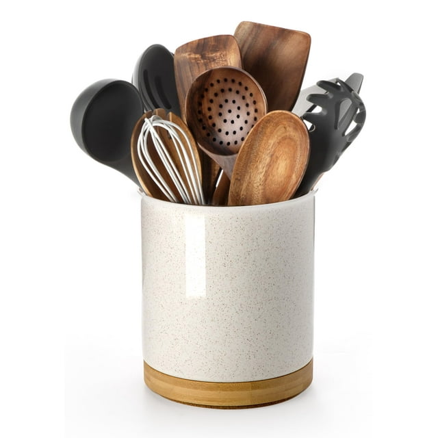 Soporte para utensilios Nucookery, cerámica, 18,3 cm, giratorio 360°