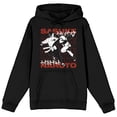 thumbnail image 5 of Naruto Shippuden Naruto & Sasuke Kanji Women's Black Hooded Sweatshirt-6XL, 5 of 7