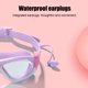 thumbnail image 5 of Gafas para niños con montura grande, alta definición, antivaho, para buceo, natación, impermeables, protectoras, 5 of 6