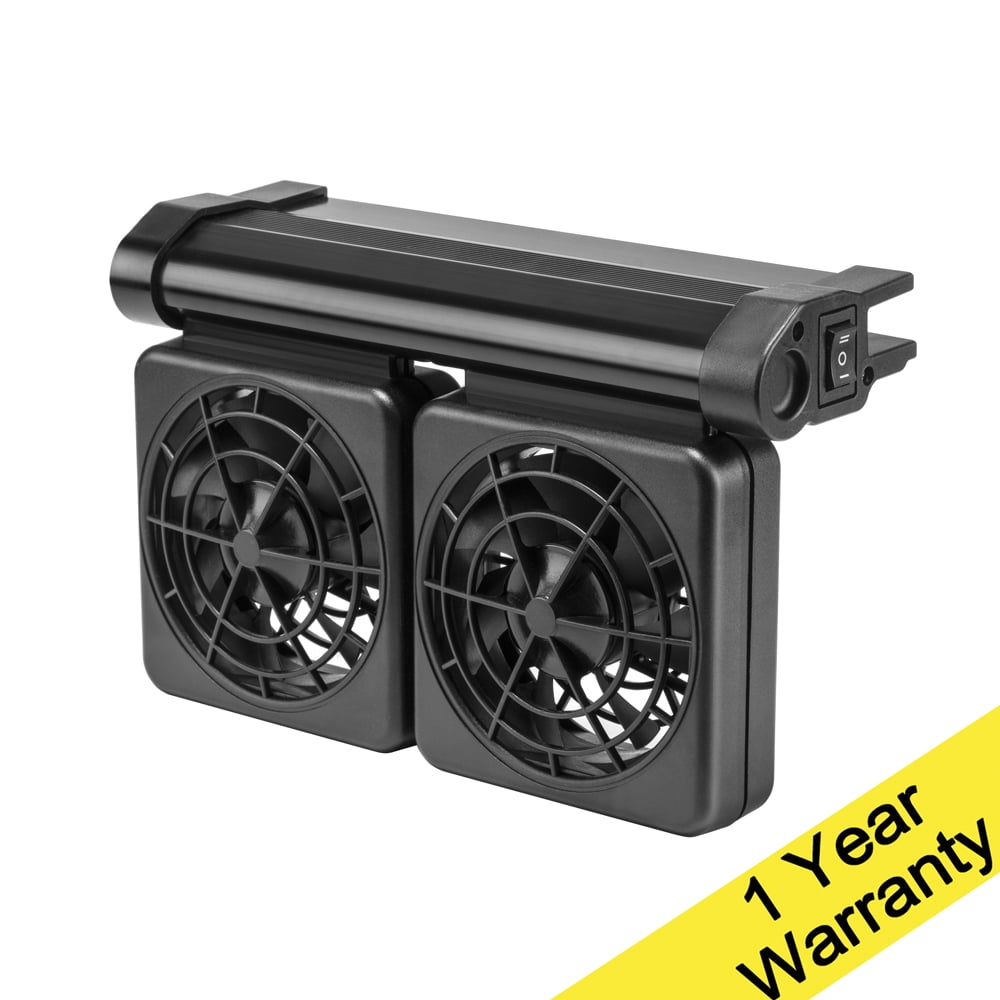 DaToo Aquarium Chiller Fish Tank Fan Aquarium Cooling Fan, 1 Yr