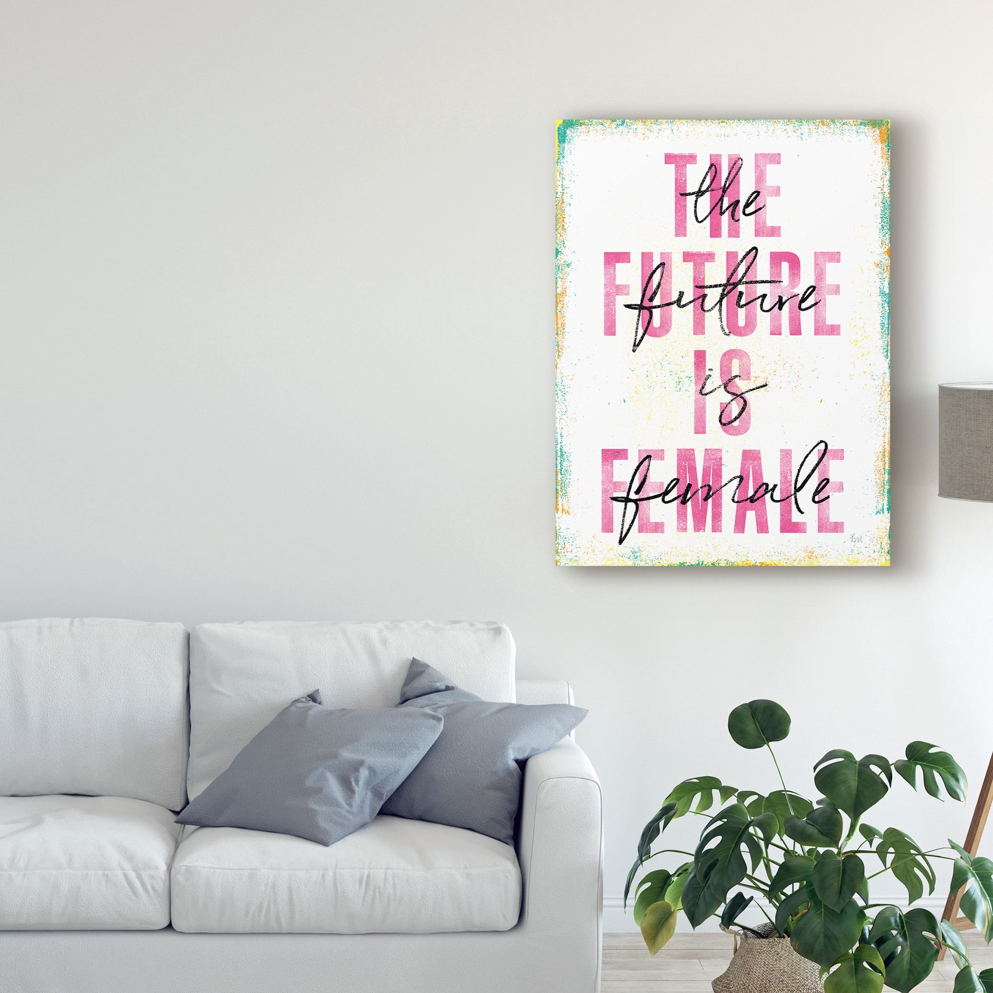 Trademark Fine Art 'Empowerment I' Canvas Art by Laura Marshall