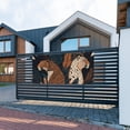 thumbnail image 3 of ZICANCN Banner Yard Signs, Fierce Leopard Forest Partner Party Wall Decor for Indoor Outdoor Room, Medium Size, 3 of 7
