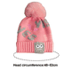 thumbnail image 2 of Gorro de punto con pompón de invierno, gorro para niños, 2 of 5