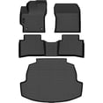 thumbnail image 3 of Auxko All Weather Floor Mats Cargo Mat Fit for Toyota Corolla Sedan 2020-2026 2027 TPE Floor Liner Trunk Mat Corolla Accessories All Season Odorless Anti-Slip Black, 3 of 8