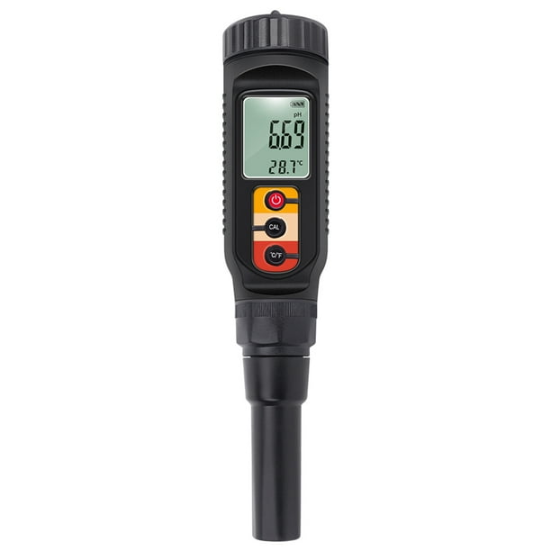 CHICIRIS Électrode PH Plastique 0-14 PH - Sonde PH Pour Aquarium, Laboratoire, 0-60°C Avec Connecteur BNC
