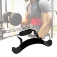 thumbnail image 1 of Colaxi Arm Blaster for Biceps Triceps Bicep Curl Isolator Padded Edges Home Gym Use Portable Arm Workout Equipment Strength Training black, 1 of 8
