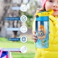 thumbnail image 5 of Bubble Guppies Noony Kid's Insulated Water Bottle With Straw Vacuum Stainless Steel Cup Leak-Proof Toddler Thermoses Water Cup For Children, 5 of 8