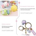thumbnail image 4 of SHENMO Cartoon Keychain Green Frog Charm Decorative Accessories Cute Keychain, 4 of 5
