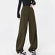 thumbnail image 4 of Pantalones holgados de pierna ancha para mujer, pantalón de chándal de moda coreana, ropa de calle de cintura alta, Joggers rectos informales Vintage, Y2k, 4 of 5