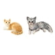 thumbnail image 1 of 2 figuras de juguete de gato adorables, peluches para decoración del hogar y fiestas. EstiloD, 1 of 9