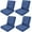 Blue, variant on Bellefurn Deep Seat Cushion Set 25x22x4 inch Outdoor Cushions for Patio Furniture,Outdoor Chair Cushions Waterproof & Fade Resistant Patio Furniture Cushions for Wicker Chair,Sofa,Couch