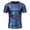 Purple, variant on Sequin Tops For Men Plus Size Stage Bright Face Crew Neck Short Sleeve Slim Fit Sparkly T Shirt Casual Dressy Party Carnival Shiny Blouses Pullover Outfits Gold XL