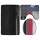 thumbnail image 1 of ABPHQTO Bandera Estados Unidos Texas Juego de alfombras de baño de 3 piezas Alfombra de baño Alfombra de contorno y tapa de inodoro ABPHQTO Cont-CHAPPLE-32700, 1 of 2