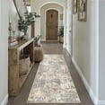 thumbnail image 3 of BERTHMEER 2'x6' Washable Abstract Runner Rugs for Hallway Kitchen Entryway Non-slip, Blue, 3 of 5