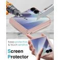 thumbnail image 3 of Case for Samsung Galaxy Z Flip 7, Hinge Protection, Built-in Screen Protector, Wireless Charging, Shockproof, Slim Rugged Phone Protective Case for Galaxy Z Flip 7, 3 of 7