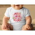 thumbnail image 2 of Mad Love for my Mama T-Shirt, Kids Valentines Shirt, Baby Girl Valentines Outfit, Kids Girls Valentine's Day Shirt, 2 of 9