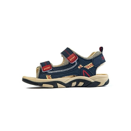 

Gomelly Children Sport Sandal Hiking Sandals Quick Dry Beach Shoes Casual Boy Kids Dark Blue 1Y