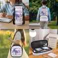 thumbnail image 3 of Bulopur Preschool Girls 17 Inch Backpack Set 4 in 1 Pink Cherry Blossom Capybara Print School Bookbag with Lunch Bag, Water Bottle Sleeve and Pencil Case for Toddler Girls, 3 of 5