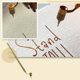 thumbnail image 3 of Tholdsy Pluma aplicadora fácil de pintar para pintura precisa, mano de obra fina, pluma de pintura de líneas finas inclinadas pinturas Oro 0.7 mm, 3 of 6
