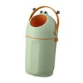 thumbnail image 4 of Cubo de basura para pañales de 16 l, moderno cubo de basura, cesto para basura, cubo para pañales, contenedor de basura para Verde, 4 of 9