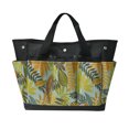 thumbnail image 1 of Bolsa de mano para herramientas de jardín FLhrweasw tela Oxford con asa de bolsillo múltiple amarillo, 1 of 7