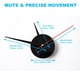 thumbnail image 4 of Reloj De Pared Acrílico, Movimiento Silencioso Y Preciso, Instalación De Bricolaje, Aplicable Para Varias Paredes, Reloj De Pared Acrílico 3D Con Números Flotantes, 4 of 7