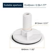 thumbnail image 6 of Uxcell Sink Tap Hole Cover plastic, Faucet Hole Cover 3 Packs (0.59 to 1.77 Inch in Diameter), 6 of 6