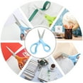 thumbnail image 5 of LIVINGO Office Scissors All Purpose, Titanium Sharp Shears Home Crafting Assorted 3 Pack 8", 5 of 6
