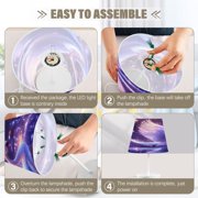 BZSMCE Table Lamp Creative Starry Elegance Pattern Simple Pattern Night Light