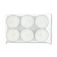 Halloween Unscented White Tealight Candles, 6 Count, Way To Celebrate