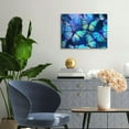 thumbnail image 4 of Fenyluxe Butterflies Canvas Prints Wall Art Decorative Art for Home 20x16x0.75in, 4 of 6