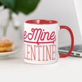 thumbnail image 4 of CafePress - Be Mine Valentine Mug - 11 oz Ceramic Mug - Novelty Coffee Tea Cup, 4 of 6