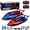 2 Batteries, variant on Tigozz Remote Control Boats 2 Pack, 2.4GHz Red and Blue Spider RC Racing Boat Set with 2 Batteries, Pool and Lake Water Toys for Kids Ages 6+