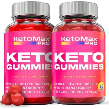 (2 Pack) Keto Max Pro Keto ACV Gummies - Apple Cider Vinegar Supplement for Weight Loss - Energy & Focus Boosting Dietary Supplements for Weight Management & Metabolism - Fat Burn - 120 Gummies