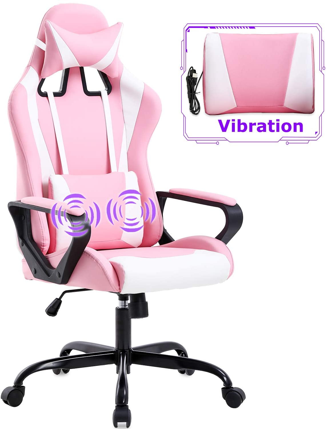 Walmart pink 2024 gaming chair