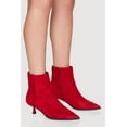 thumbnail image 2 of Women's Pointed Toe Low Heel Ankle Boots, 2 of 3