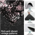 thumbnail image 3 of Black and Pink Of Leopard Print Kitchen Rugs Sets Of 3,Kitchen Runner Rugs Non Skid Washable,Decorative Kitchen Floor Mats for Kitchen,Sink,Laundry,17"x30"+ 17"x47" + 17"x59", 3 of 6