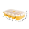 thumbnail image 2 of New Silicone Soup Cube Food Freezing Container Molds, 2 of 5
