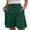 Dark Green, variant on RYRJJ Womens Shorts Dressy Wide Leg Summer Shorts High Waisted Pleated Business Casual Work Trouser Shorts with Pockets(Black,S)