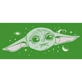 thumbnail image 2 of Boy's Star Wars: The Mandalorian Daydreaming Child  Graphic Tee Kelly Green Medium, 2 of 4
