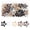 Black+White+Coffee, variant on 100Pcs Purple-Colored Series Star Snap Hair Clips, Non-Slip Hair Barrettes for Women & Girls, Multi-Color Small Clips for Party, Holiday, Daily Hairstyles