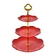 thumbnail image 4 of Elegante soporte de presentación de postres de 3 niveles para ocasiones especiales estilo E, 4 of 9