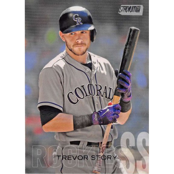 Collectible 2018 Stadium Club #299 Trevor Story Rockies MLB Baseball Trading Card
