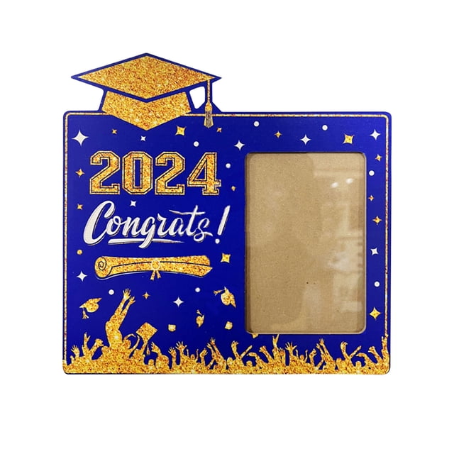 Home Savings and Storage Items Clearance!Pcksrro 2024 Graduation Photo Frame Wooden Graduation Photo Display Rack Home Storage Rack Decoration Graduation Season Gift 6 Pack