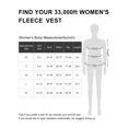 thumbnail image 6 of 33,000ft Women's Fleece Vest, Lightweight Warm Polar Soft Vests Outerwear with Zip Up Pockets, Sleeveless Jacket for Winter, 6 of 6