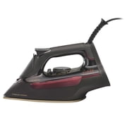 CHI Professional Steam Iron for Clothes with Titanium-Infused Ceramic Soleplate & Precise Temperature Control, 1700 W, Black