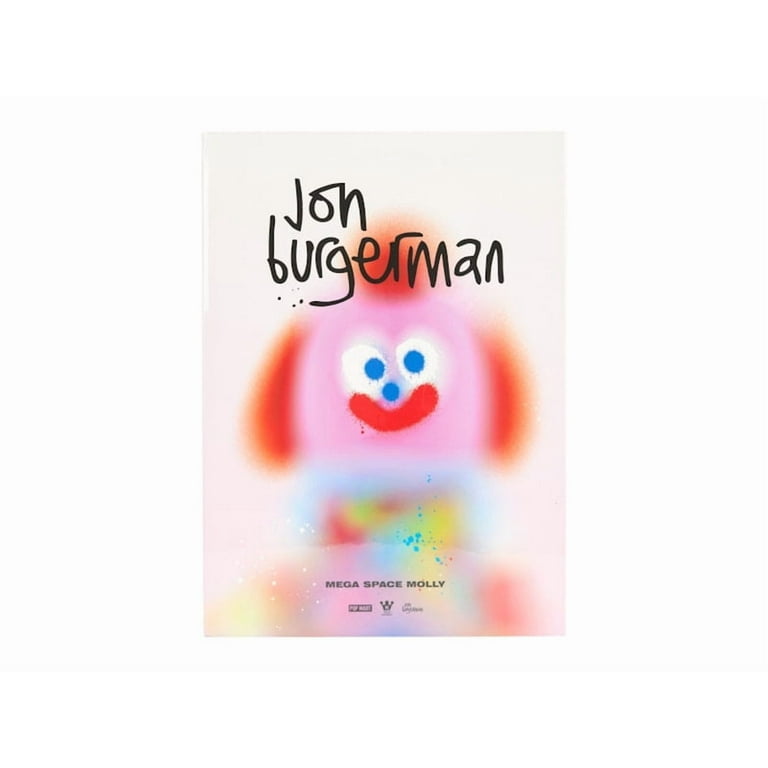 Pop Mart Mega Space Molly 400% Jon Burgerman 400%, from